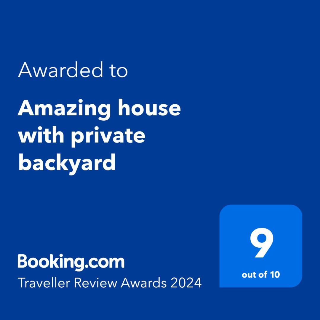 Amazing House With Private Backyard Villa อเล็กซานโดรโพลิส ภายนอก รูปภาพ